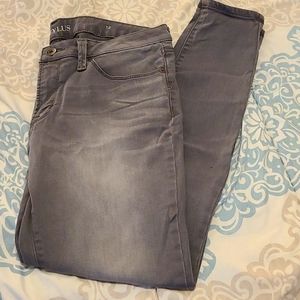 STYLUS gray skinny jeans size 12